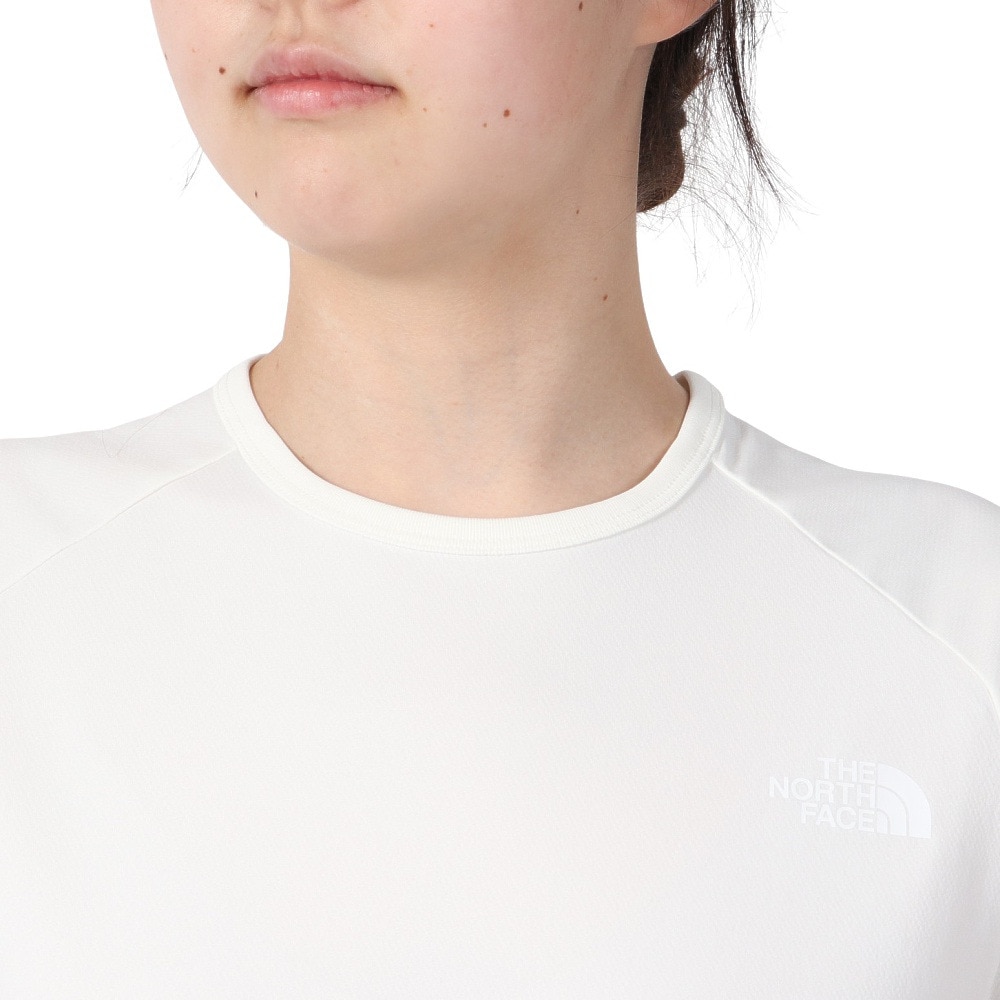 ザ・ノース・フェイス（THE NORTH FACE）（レディース）フレンチスリーブ ロング ヘムティーシャツ NTW32590 GS