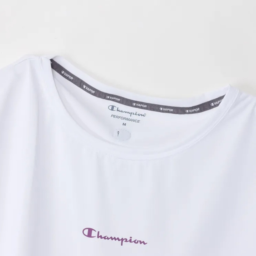 チャンピオン（CHAMPION）（レディース）C VAPOR リーブレスTシャツ CW-BS304 010