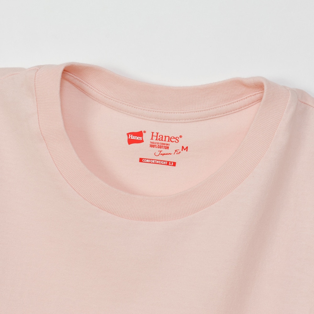 ヘインズ（Hanes）（レディース）ジャパンフィット 2枚組 スリーブレスTシャツ 5.3oz HW5327 904