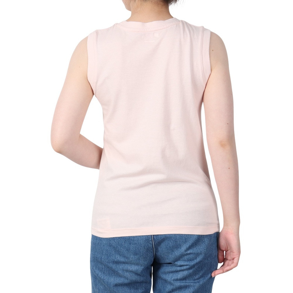 ヘインズ（Hanes）（レディース）ジャパンフィット 2枚組 スリーブレスTシャツ 5.3oz HW5327 904