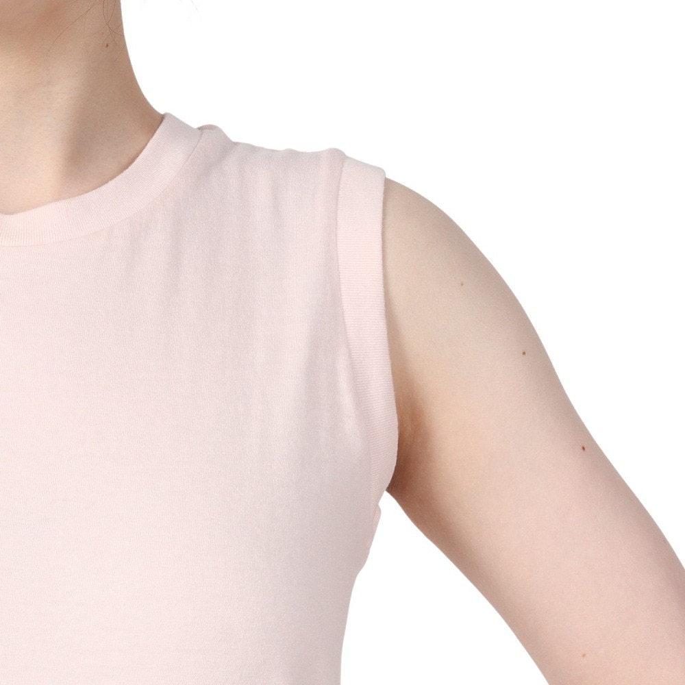 ヘインズ（Hanes）（レディース）ジャパンフィット 2枚組 スリーブレスTシャツ 5.3oz HW5327 904