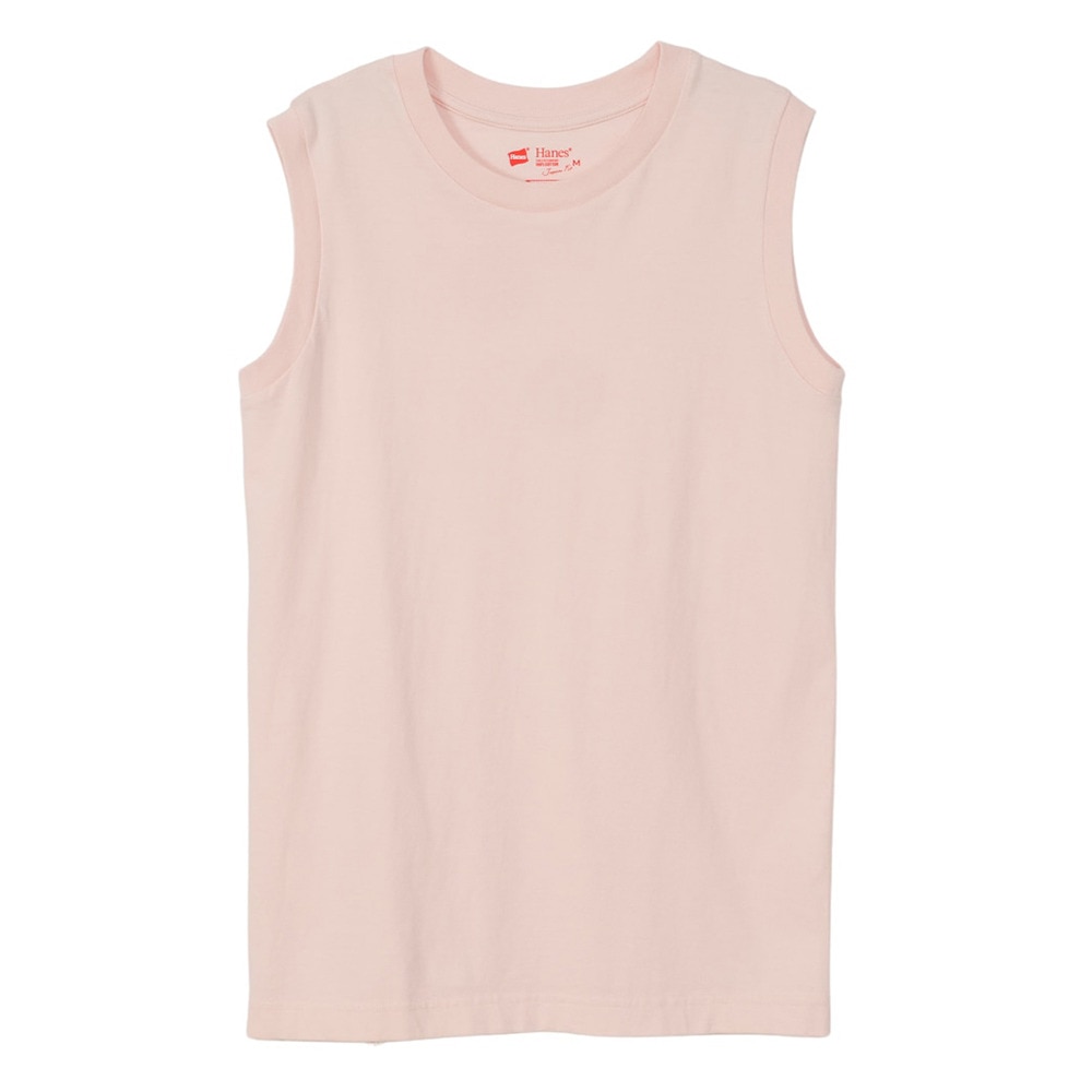 ヘインズ（Hanes）（レディース）ジャパンフィット 2枚組 スリーブレスTシャツ 5.3oz HW5327 904
