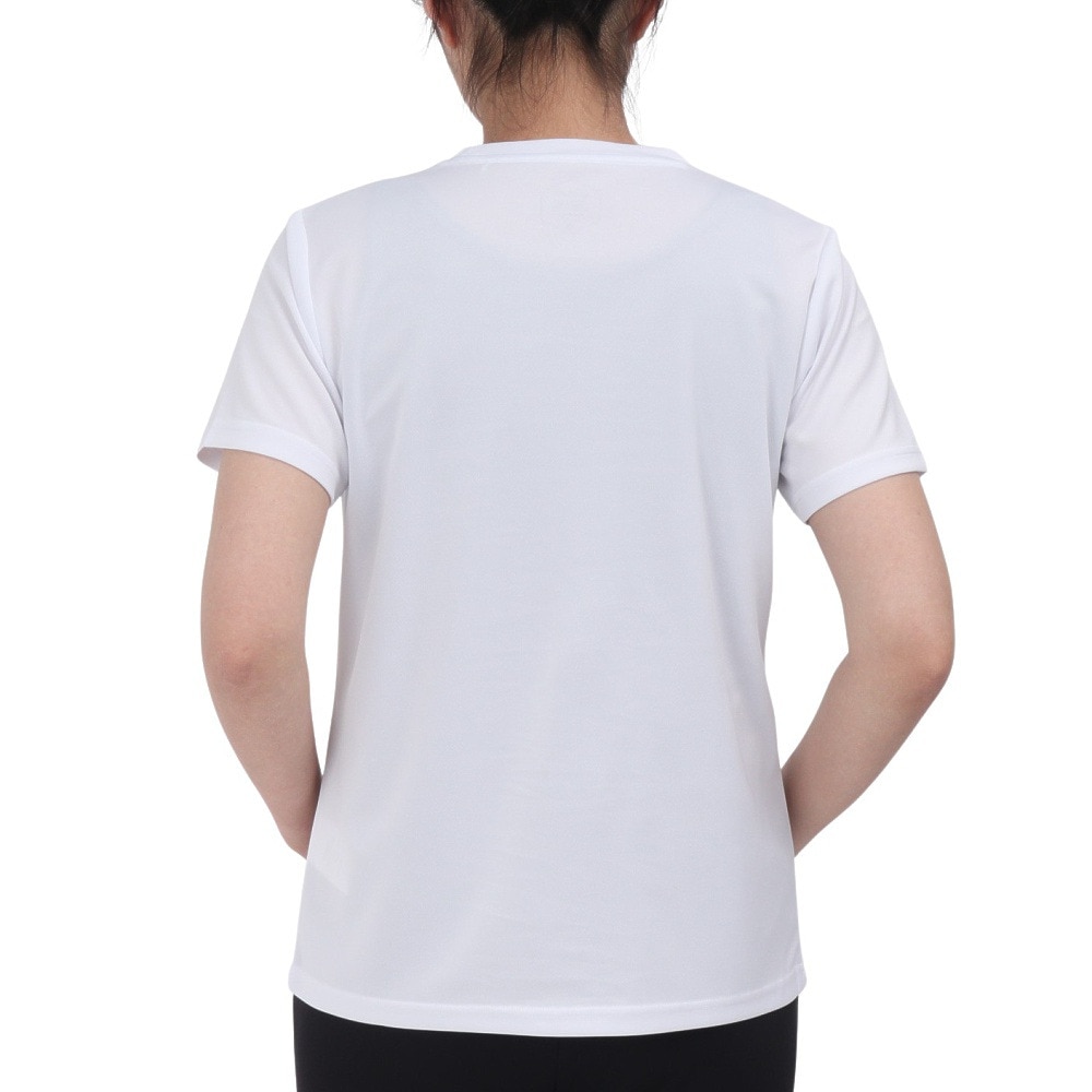 アシックス（ASICS）（レディース）ドライワンポイント半袖シャツ 2032C786.100