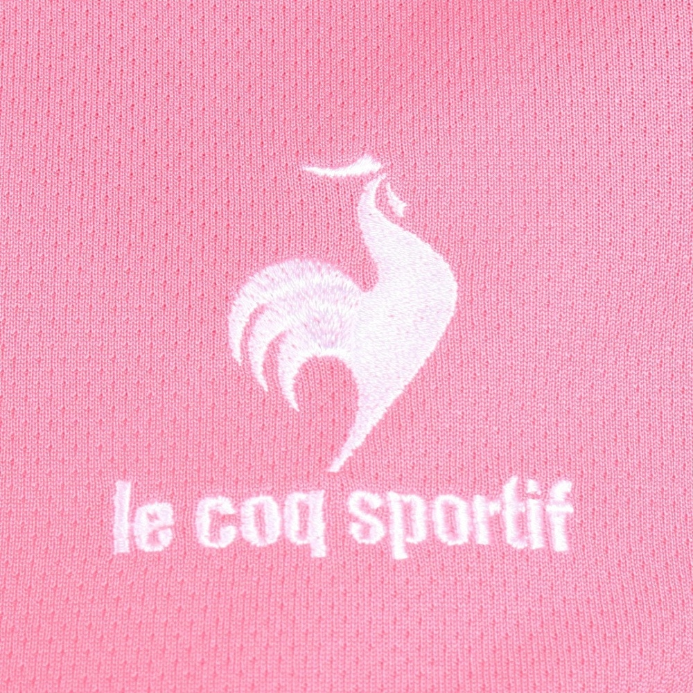 ルコックスポルティフ（lecoqsportif）（レディース）エコペットショートスリーブシャツ QMWTJA30Z STP