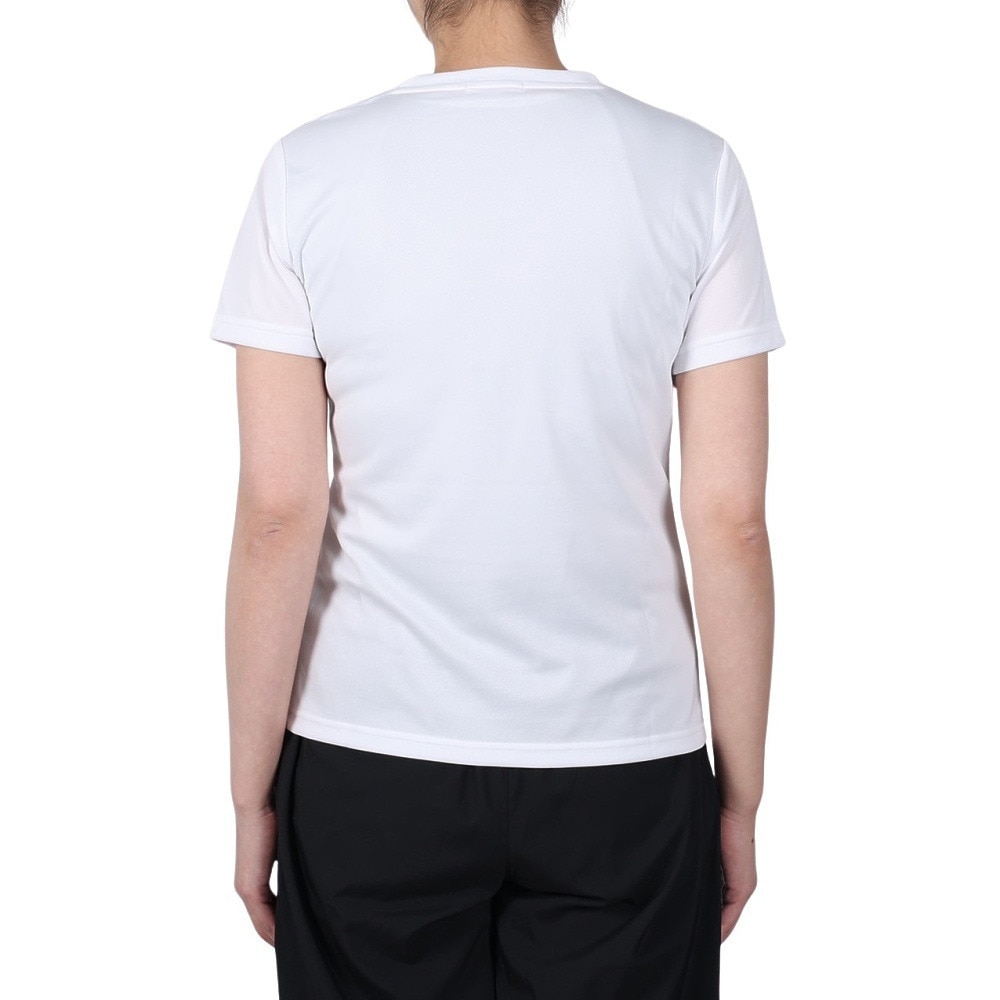 ルコックスポルティフ（lecoqsportif）（レディース）エコペット ショートスリーブシャツ QMWTJA30Z WHT