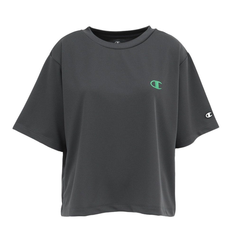 チャンピオン　半袖　Tシャツ　グレー Champion（チャンピオン） Tシャツ キッズ 半袖 120 130 140 150 160