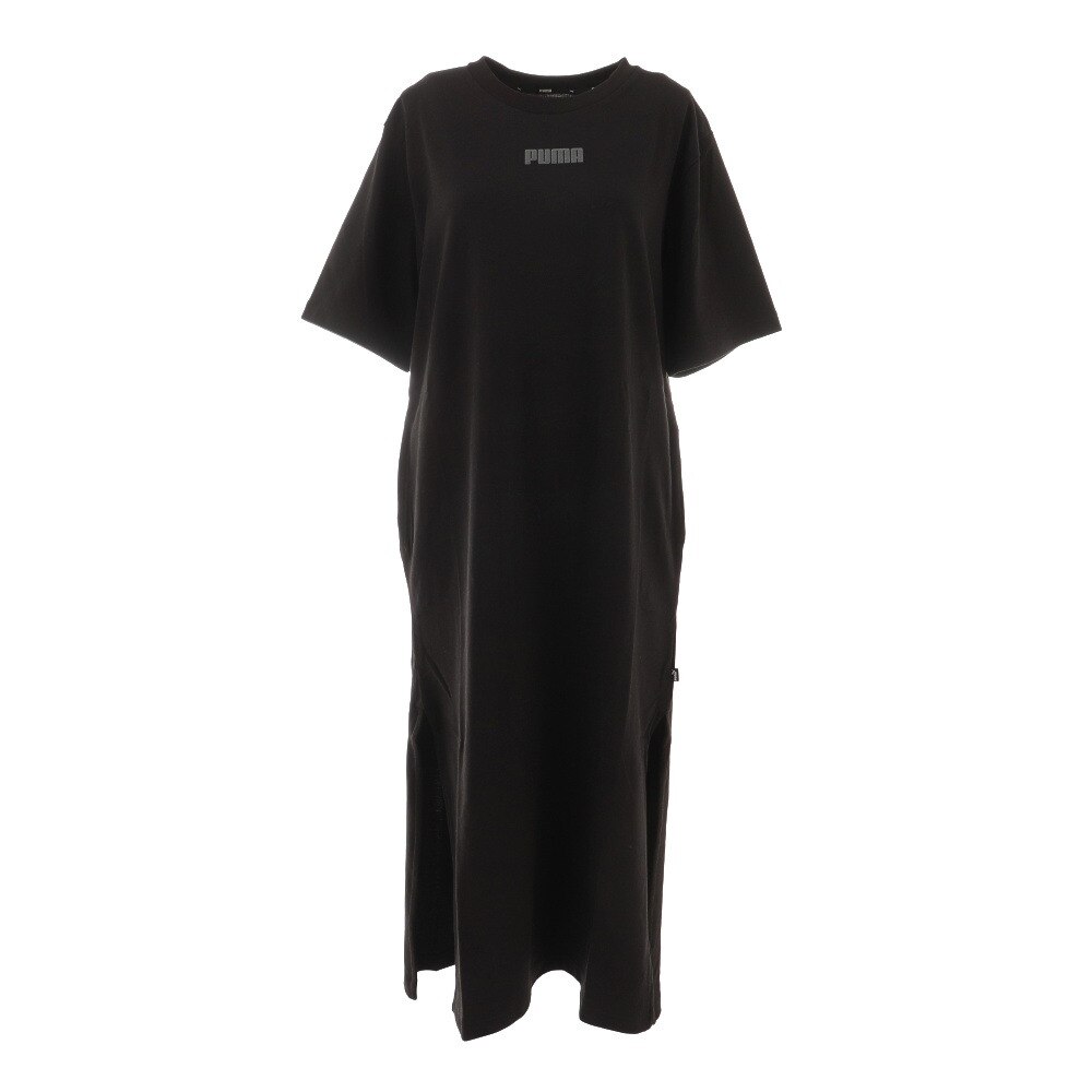  HER Tシャツ ドレス 588462 01 BLK 母の日