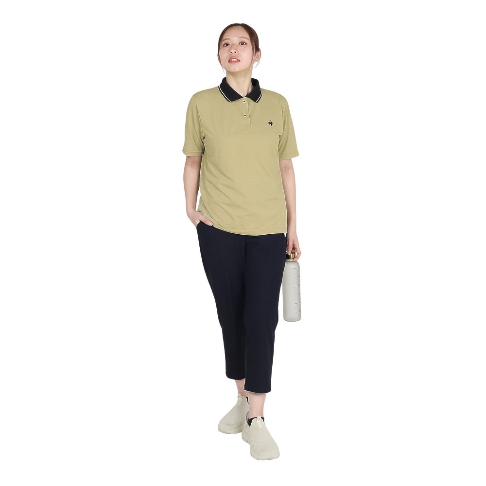 ルコックスポルティフ（lecoqsportif）（レディース）サンスクリーンポロシャツ LT5SHS40L BG00