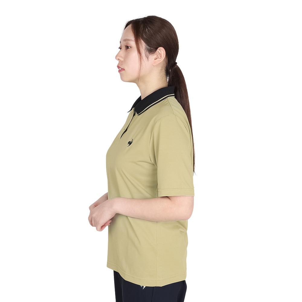 ルコックスポルティフ（lecoqsportif）（レディース）サンスクリーンポロシャツ LT5SHS40L BG00