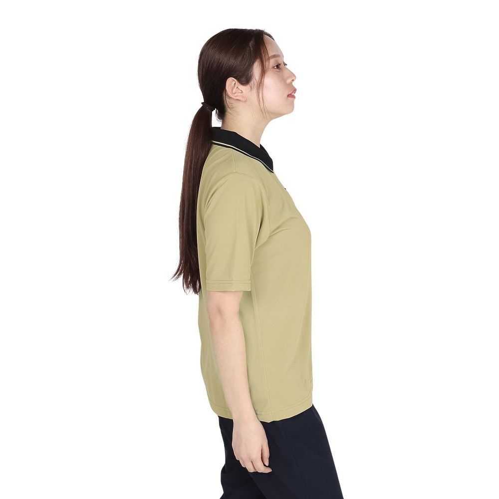 ルコックスポルティフ（lecoqsportif）（レディース）サンスクリーンポロシャツ LT5SHS40L BG00