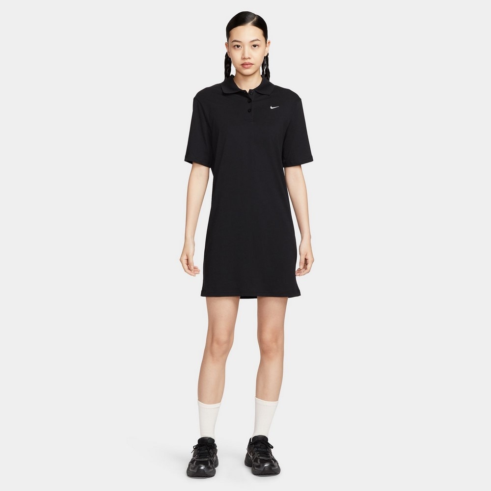 ナイキ（NIKE）（レディース）NSW エッセンシャル 半袖ポロシャツ ドレス HV2499-010