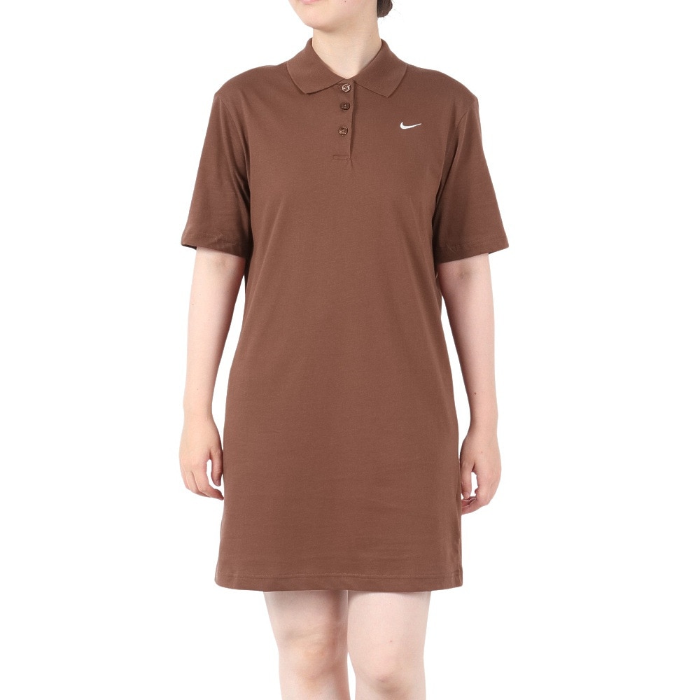 ナイキ（NIKE）（レディース）NSW エッセンシャル 半袖ポロシャツ ドレス HV2499-265