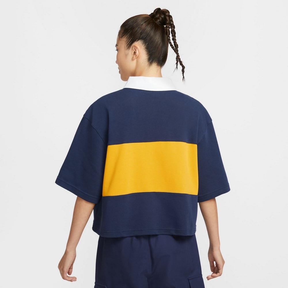 ナイキ（NIKE）（レディース）オーバーサイズド 半袖ポロシャツトップ IB2154-410