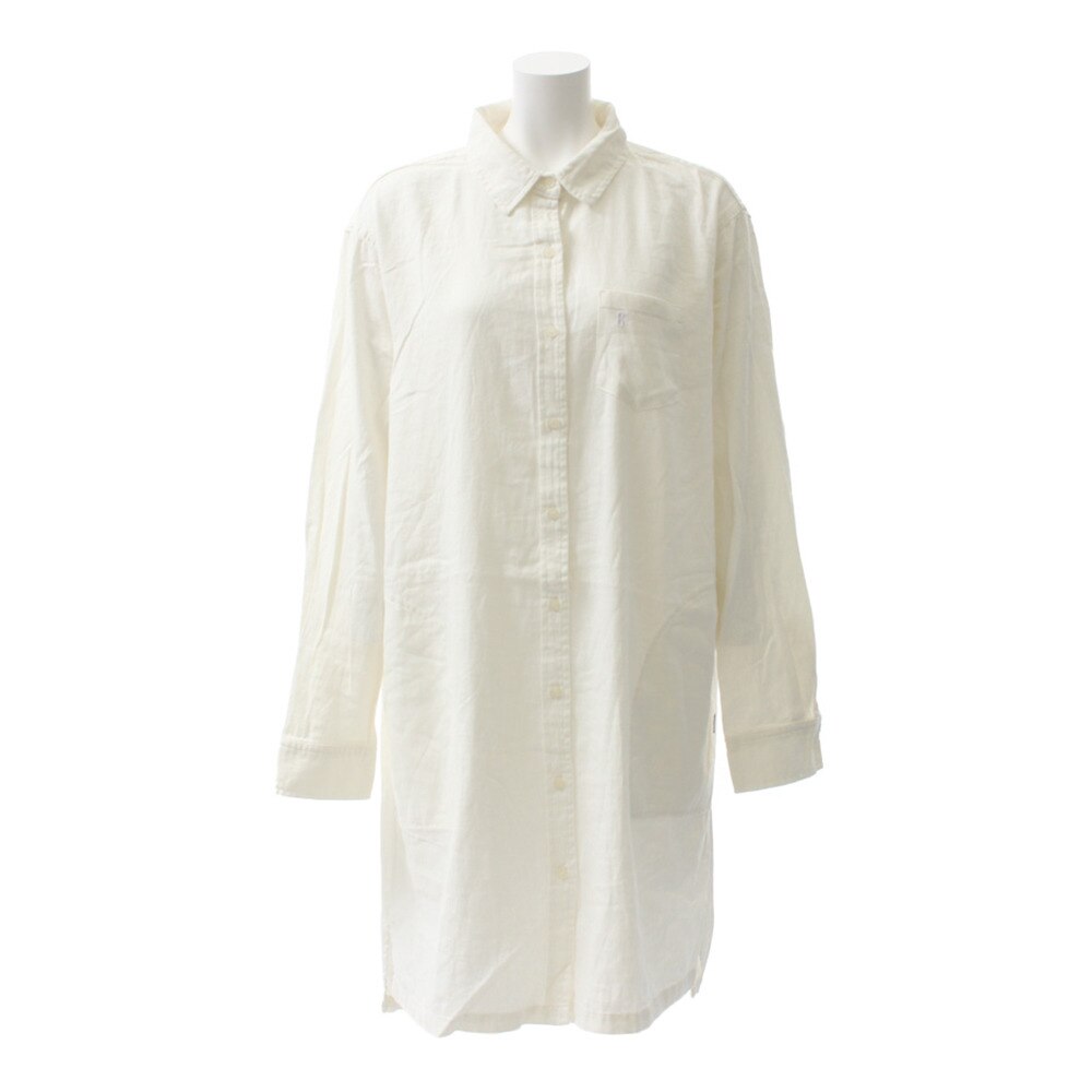  LINEN チュニックシャツ HU19S02NS864923OWHT オンライン価格
