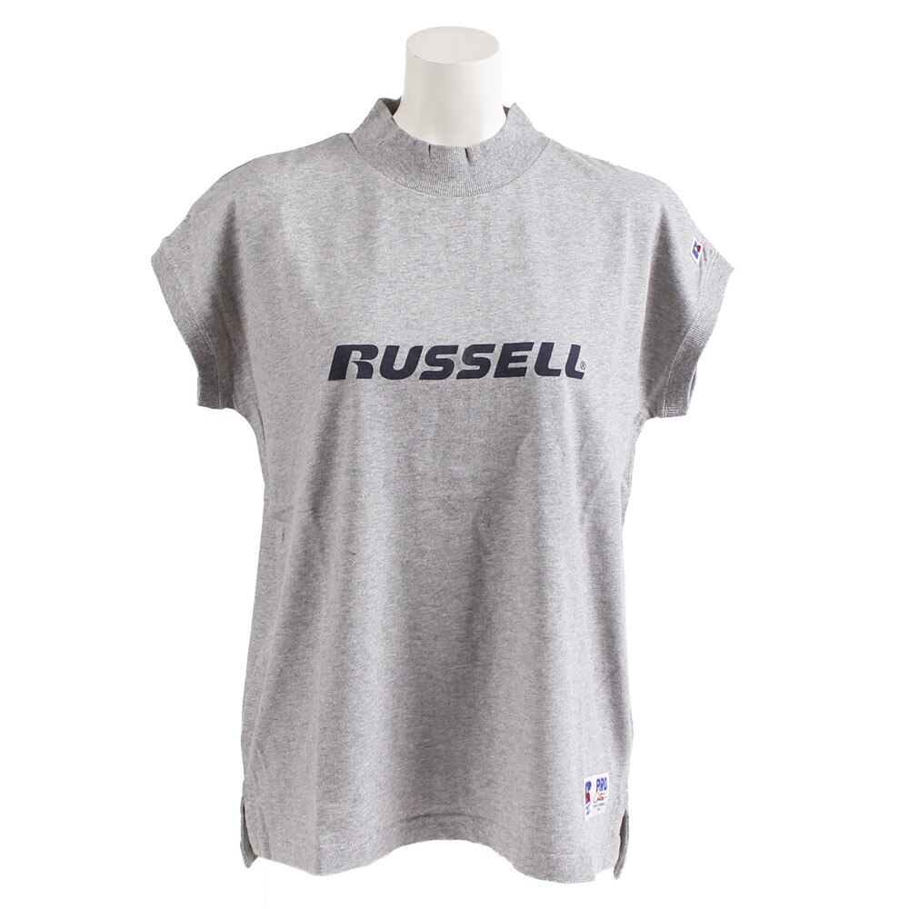  【多少の傷汚れありの為大奉仕】Tシャツ レディース 半袖 PR high neck RBL19S1006 MGRY オンライン価格