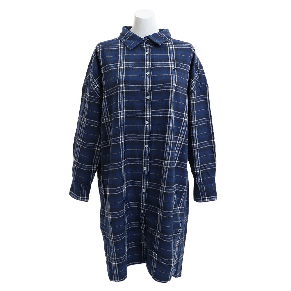  チェックシャツチュニック HU19F02EG864339NVY オンライン価格