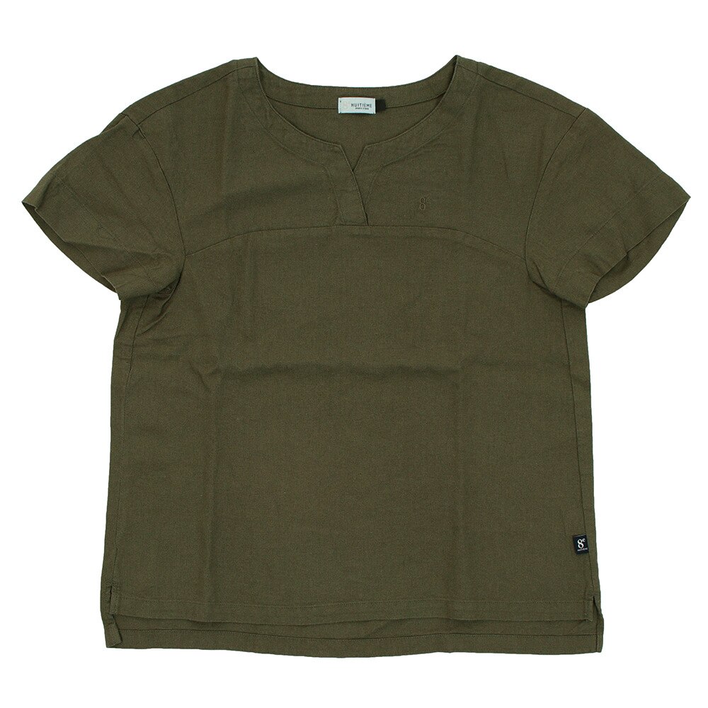  LINEN KEY NECK プルオーバー HU20SNS864209OLV オンライン価格