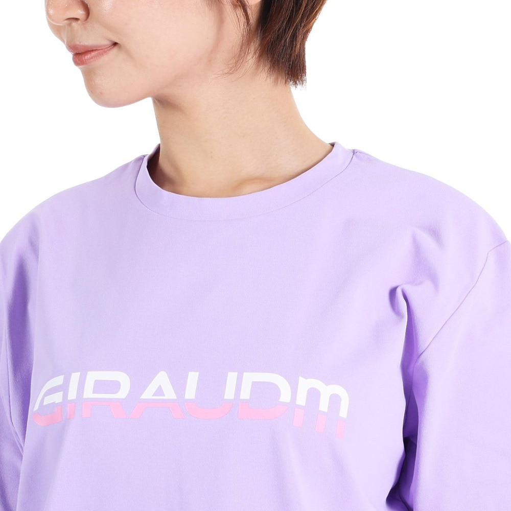 ジローム（GIRAUDM）（レディース）半袖Tシャツ レディース ドライプラス jarsey CT3S0039-TR864-GRCD LVD