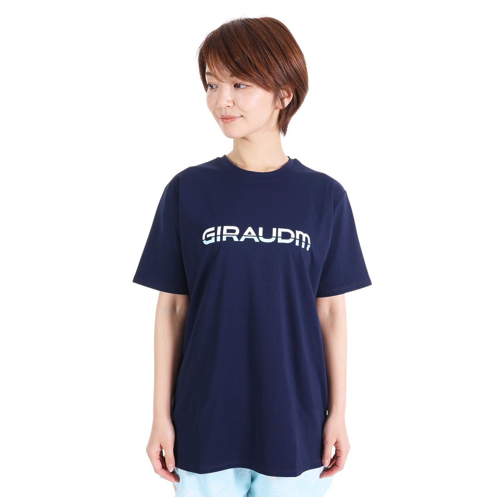 ジローム（GIRAUDM）（レディース）半袖Tシャツ レディース ドライプラス jarsey CT3S0039-TR864-GRCD NVY