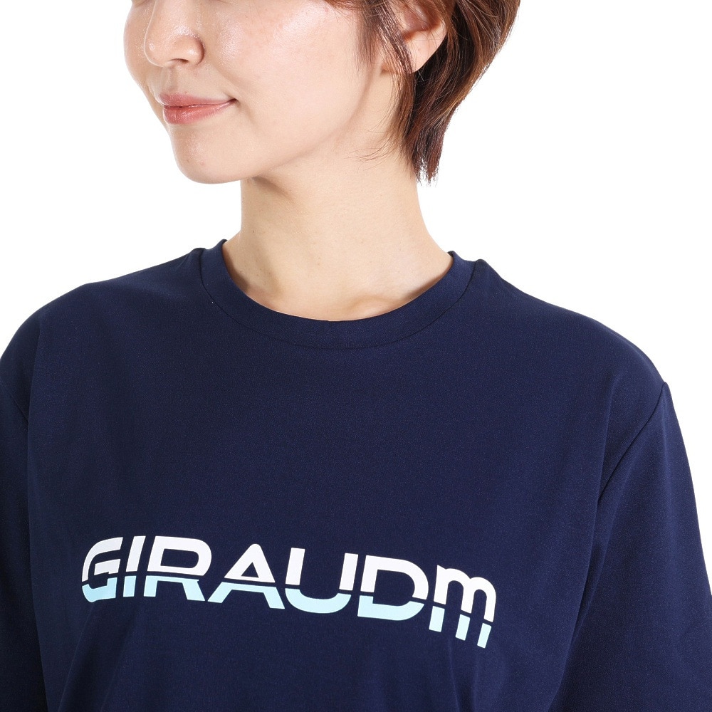 ジローム（GIRAUDM）（レディース）半袖Tシャツ レディース ドライプラス jarsey CT3S0039-TR864-GRCD NVY