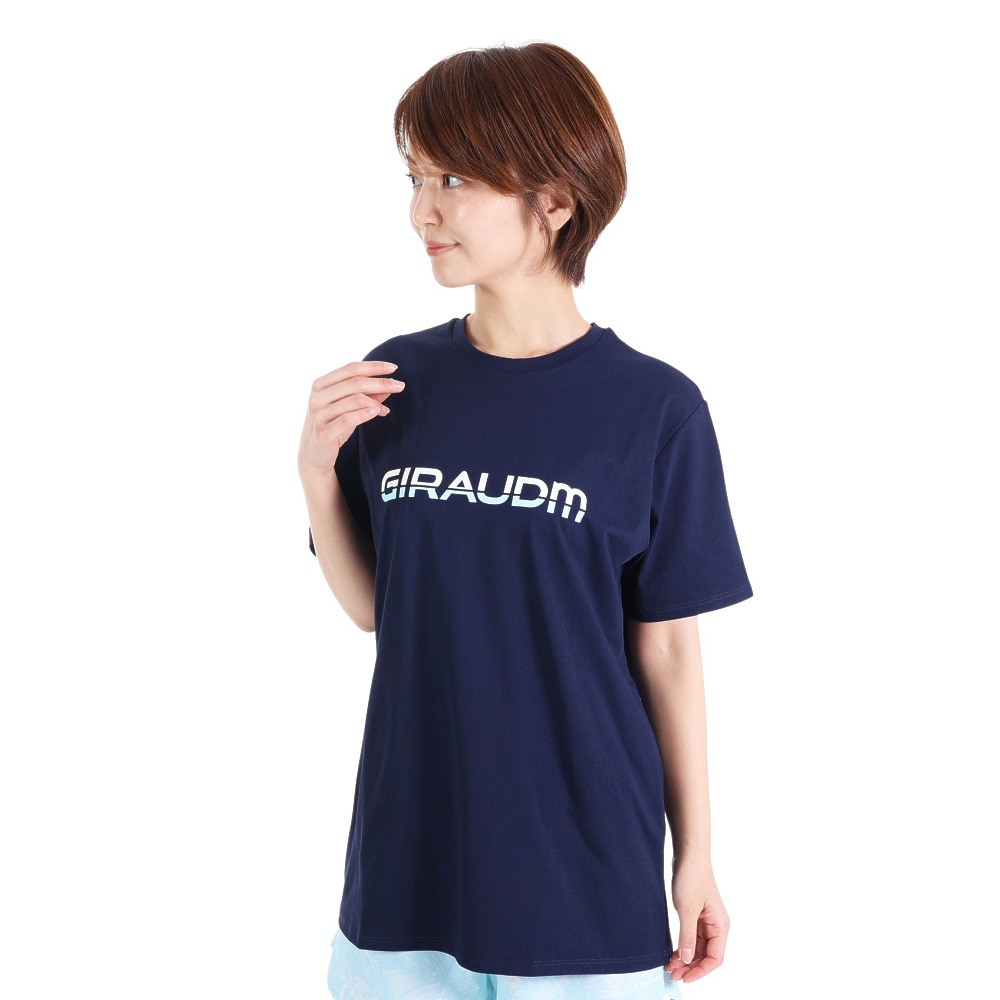 ジローム（GIRAUDM）（レディース）半袖Tシャツ レディース ドライプラス jarsey CT3S0039-TR864-GRCD NVY