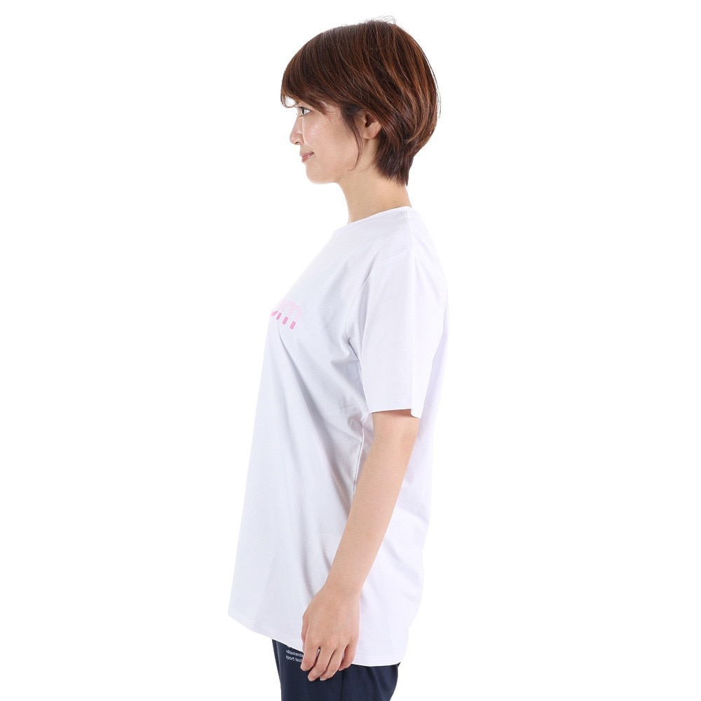 ジローム（GIRAUDM）（レディース）半袖Tシャツ レディース ドライプラス jarsey CT3S0039-TR864-GRCD WHT