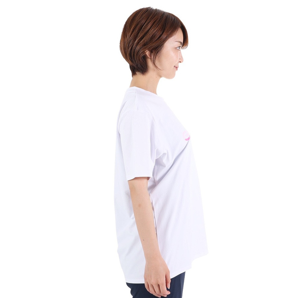 ジローム（GIRAUDM）（レディース）半袖Tシャツ レディース ドライプラス jarsey CT3S0039-TR864-GRCD WHT