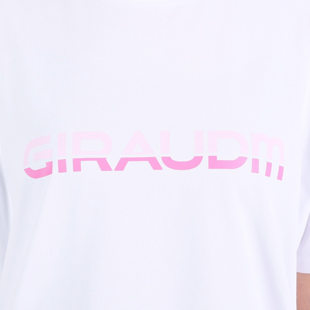 ジローム（GIRAUDM）（レディース）半袖Tシャツ レディース ドライプラス jarsey CT3S0039-TR864-GRCD WHT