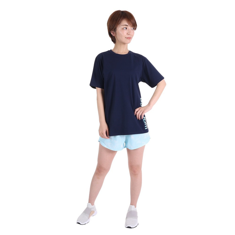 ジローム（GIRAUDM）（レディース）半袖Tシャツ レディース DPjarsey tunic CT3S0040-TR864-GRCD NVY