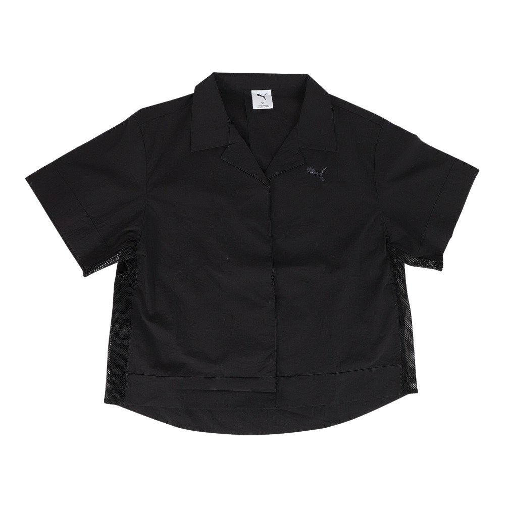 プーマ（PUMA）（レディース）ESS ELEVATED ウーブン 半袖シャツ