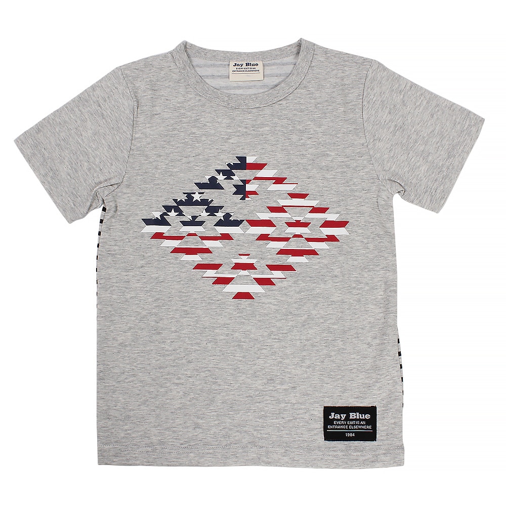  ボーイズ 半袖Tシャツ 68115 GRY オンライン価格