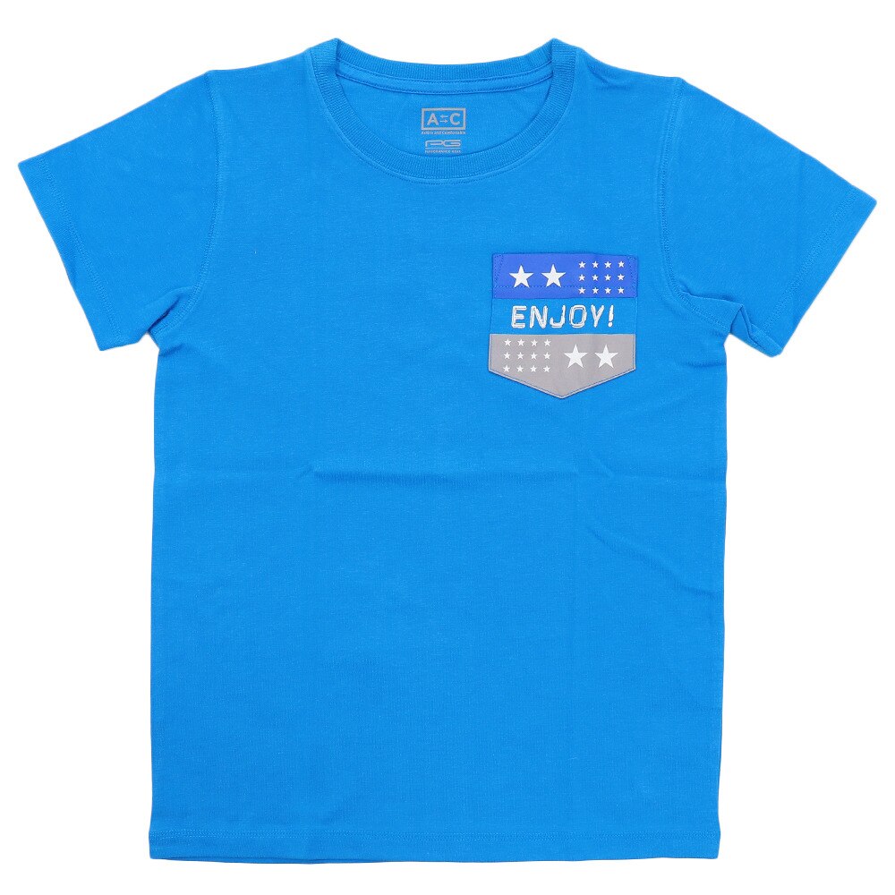  【多少の傷汚れありの為大奉仕】ボーイズ 半袖Tシャツ 865PA9JY9269 BLU オンライン価格