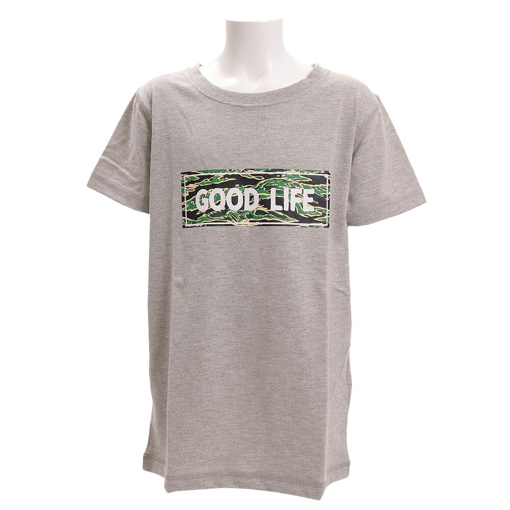 ボーイズ 半袖Tシャツ 865PA9JY9271 GRY オンライン価格