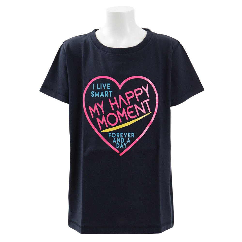  ガールズ 半袖Tシャツ 865PA9JY9276 NVY オンライン価格
