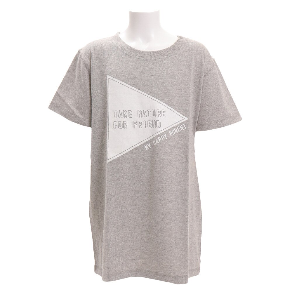  ガールズ 半袖Tシャツ 865PA9JY9279 GRY オンライン価格