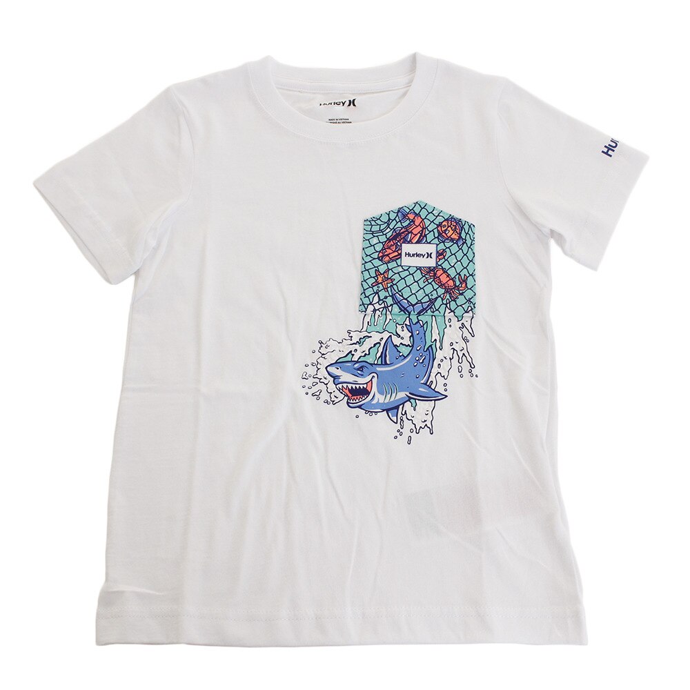  ジュニア SHARK 半袖ポケットTシャツ 883442-001 オンライン価格