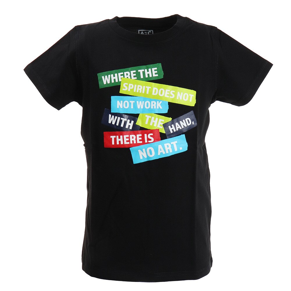  ボーイズ 半袖プリントＴシャツ 865PA0BGI2300BLK オンライン価格