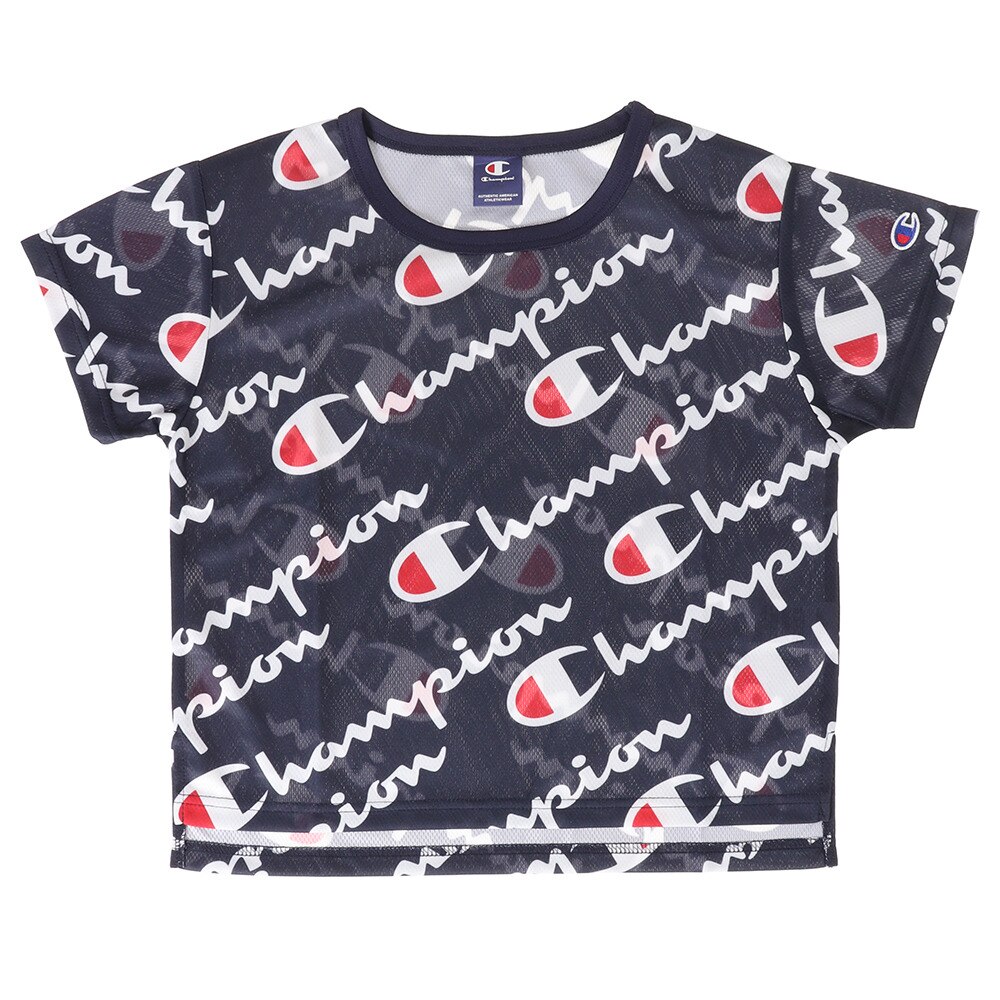  ジュニア 総柄半袖Tシャツ CJ4400NVY オンライン価格