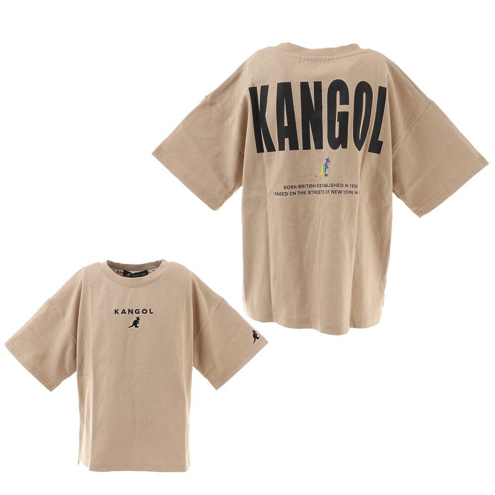  ジュニア インパクトロゴ Tシャツ 887124 BEG