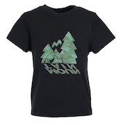 パフォーマンスギア（PG）（キッズ）ボーイズ キャンプモチーフTシャツ 865PA1CD6651BLK 半袖