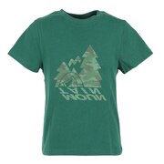 パフォーマンスギア（PG）（キッズ）ボーイズ キャンプモチーフTシャツ 865PA1CD6651GRN 半袖