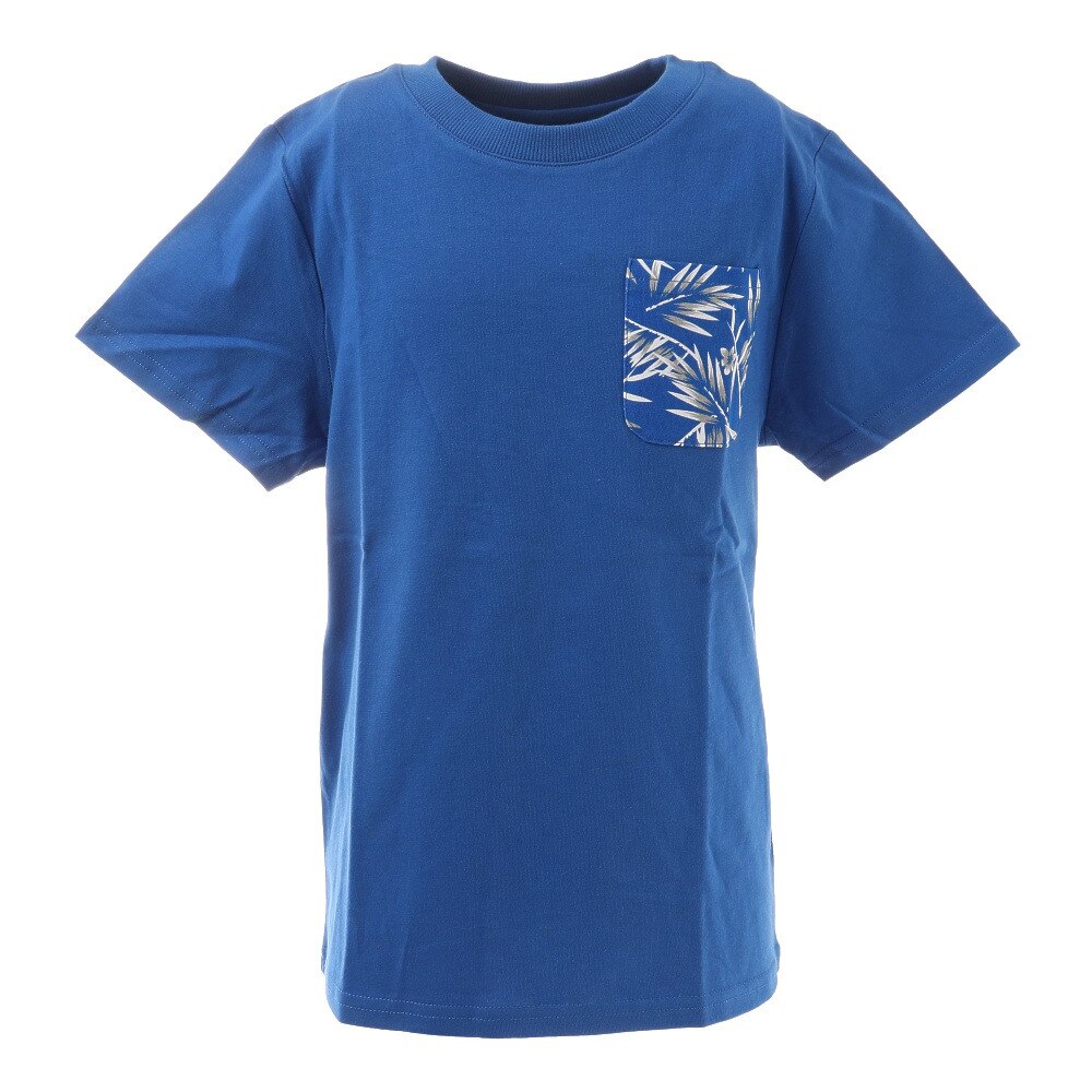  ボーイズ ボタニカル柄Tシャツ 865PA1CD6652BLU
