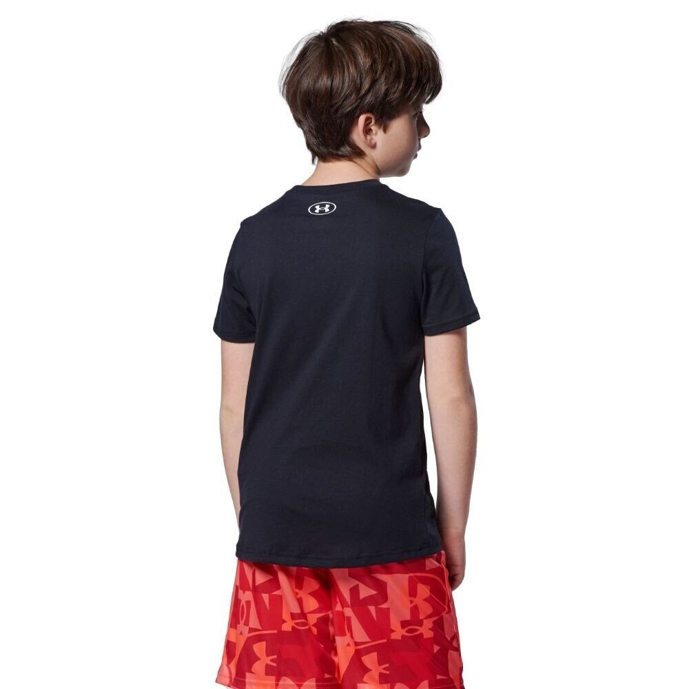 アンダーアーマー（UNDER ARMOUR）（キッズ）ボーイズ スポーツスタイル ロゴ 半袖 Tシャツ 1363282 001