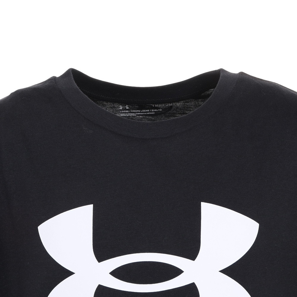 アンダーアーマー（UNDER ARMOUR）（キッズ）ボーイズ スポーツスタイル ロゴ 半袖 Tシャツ 1363282 001