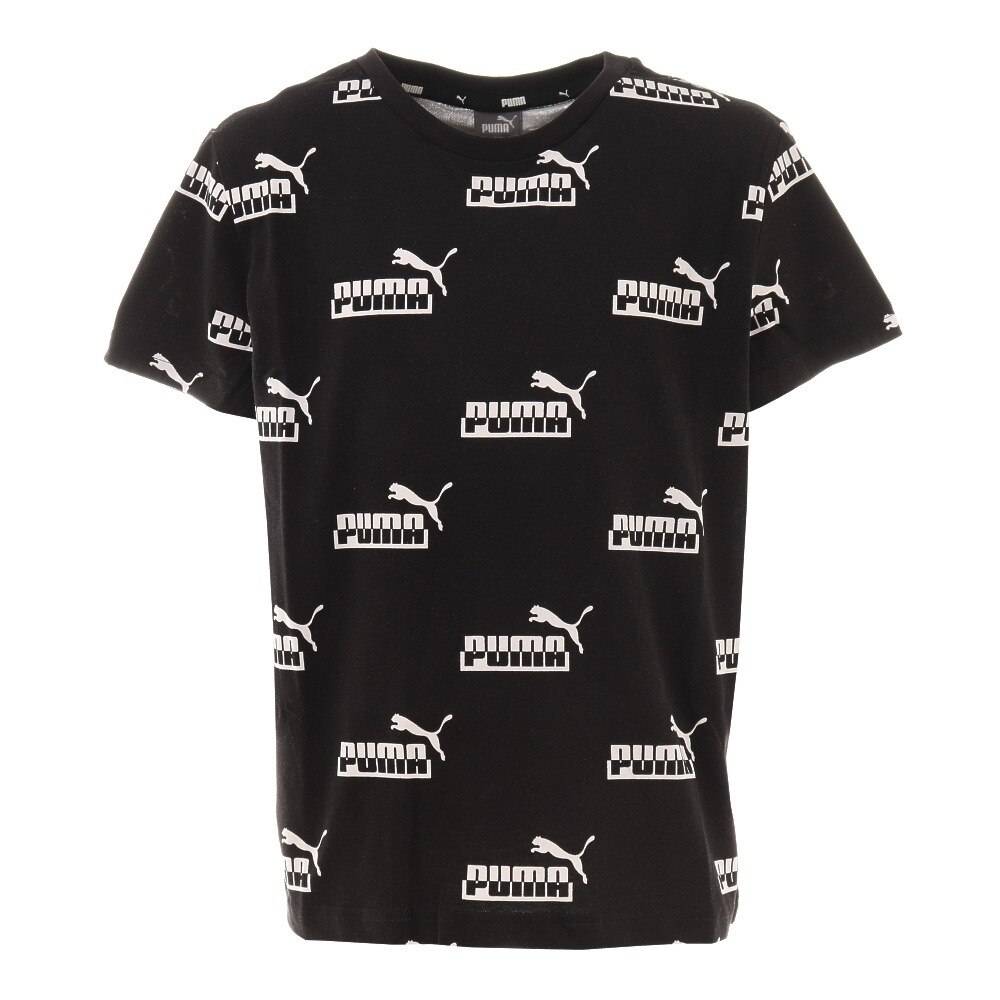  ジュニア AMPLIFIED AOP Tシャツ 588948 01 BLK