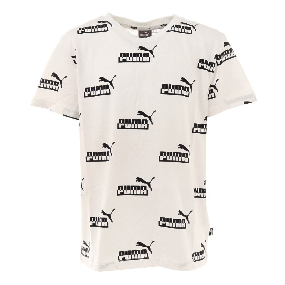  ジュニア AMPLIFIED AOP Tシャツ 588948 02 WHT