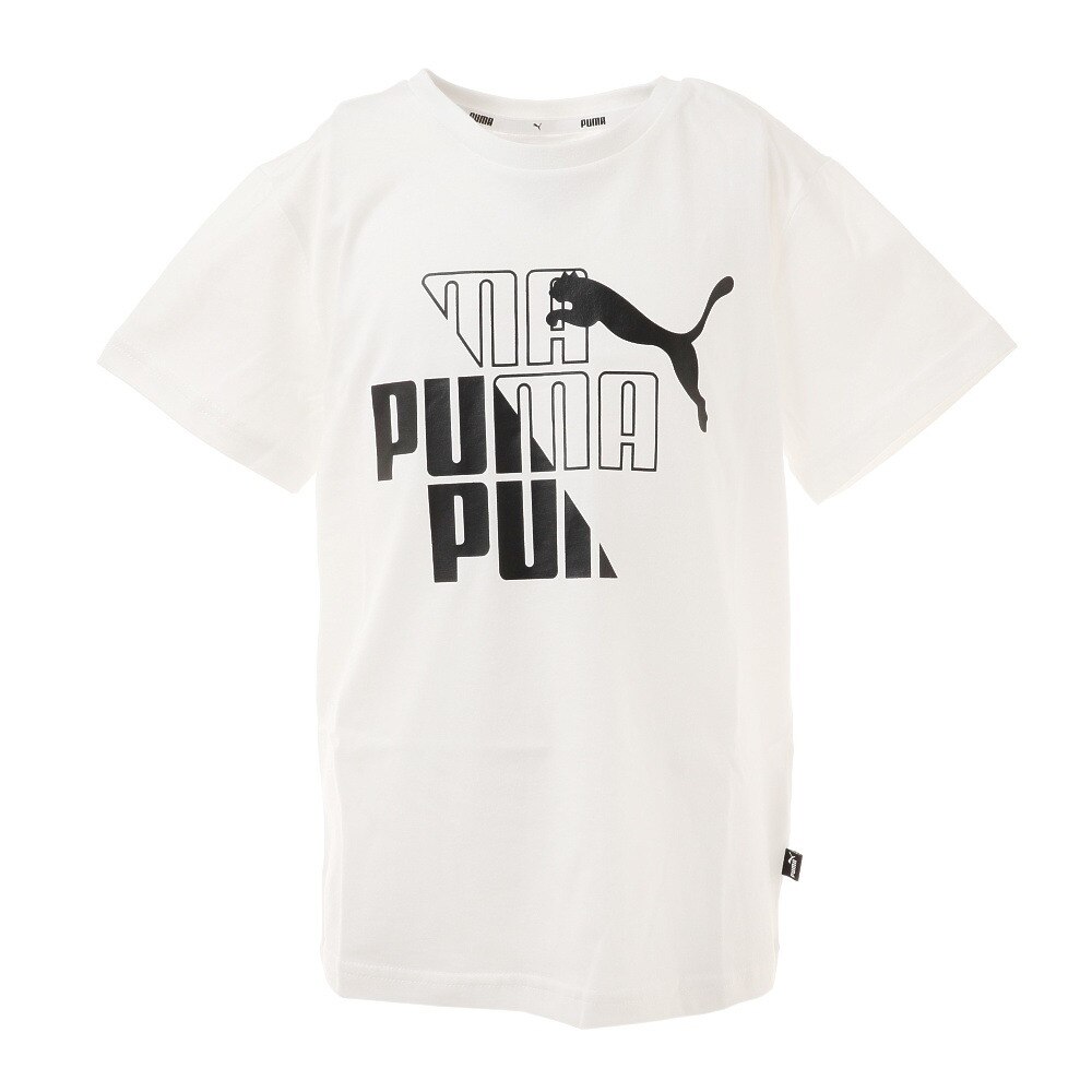  ジュニア SP グラフィック Tシャツ 589006 02 WHT