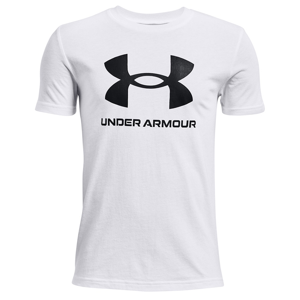 アンダーアーマー（UNDER ARMOUR）（キッズ）ドライ 速乾 ボーイズ スポーツスタイル ロゴショートスリーブ 1363282 100