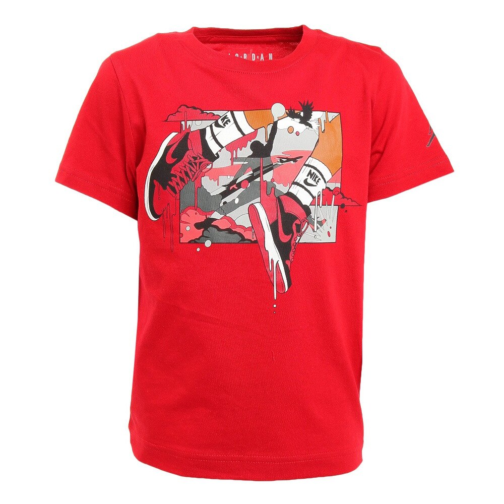 ジョーダン（JORDAN）（キッズ）キッズ JORDAN GRAPHIC 半袖Tシャツ 85B091-R78