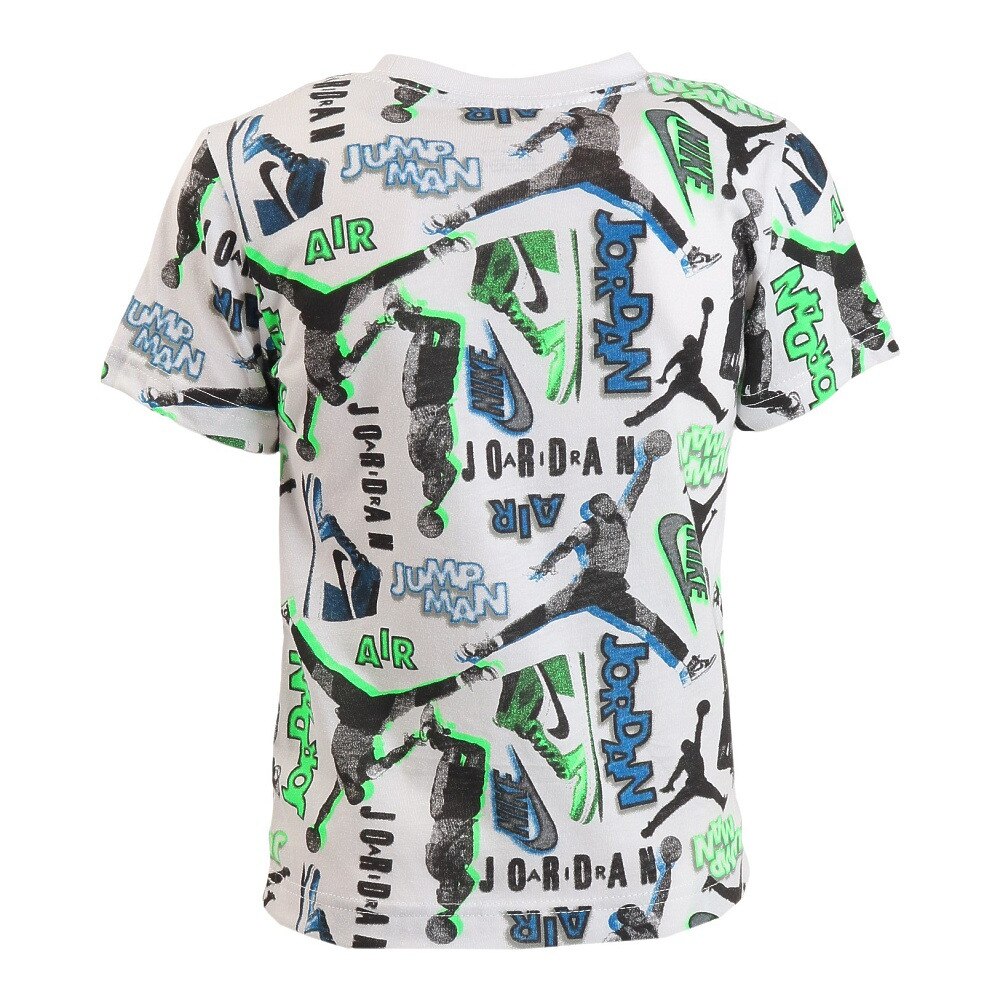 ＪＯＲＤＡＮ（キッズ）キッズ THROW BACK AOP 半袖Tシャツ 85B234-001